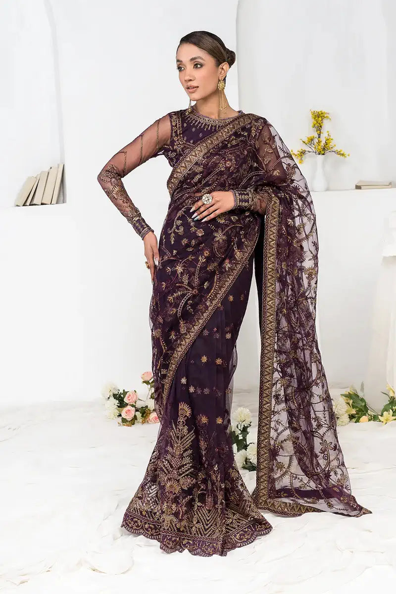 Zarif | LA CELESTE LUXURY Formals | ZLC 06 LAVENDER - Mirha Collections