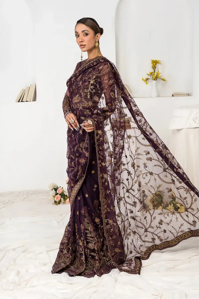 Zarif | LA CELESTE LUXURY Formals | ZLC 06 LAVENDER - Mirha Collections