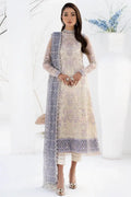 Zarif | LA CELESTE LUXURY Formals | ZLC 02 PEARL WHITE - Mirha Collections