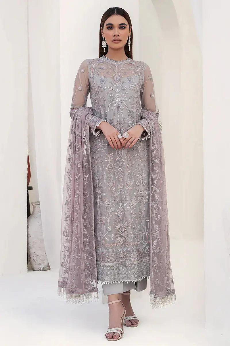 Zarif | Nazneen Formals | ZN 02 MISTY - Mirha Collections