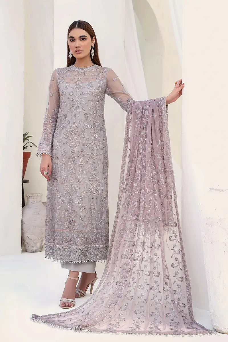 Zarif | Nazneen Formals | ZN 02 MISTY - Mirha Collections