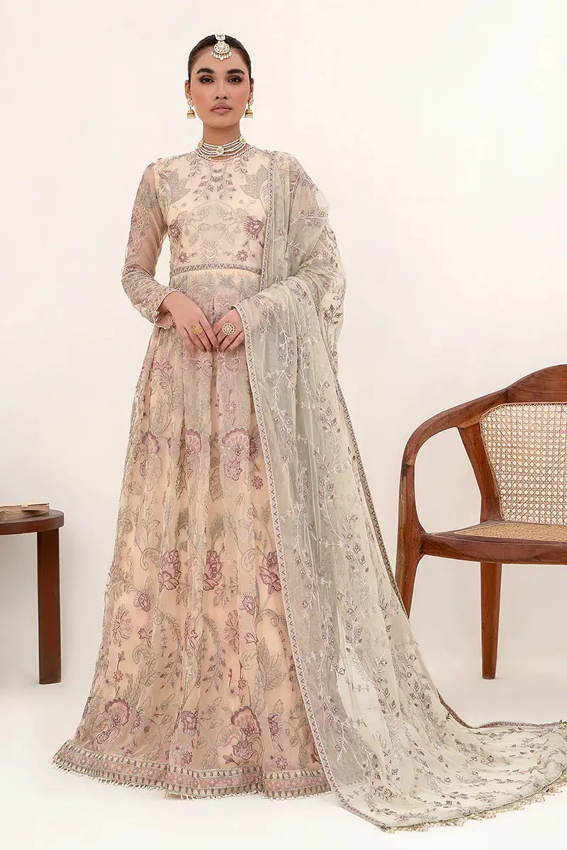 Zarif | Nazneen Formals | ZN 08 ROSERIE - Mirha Collections