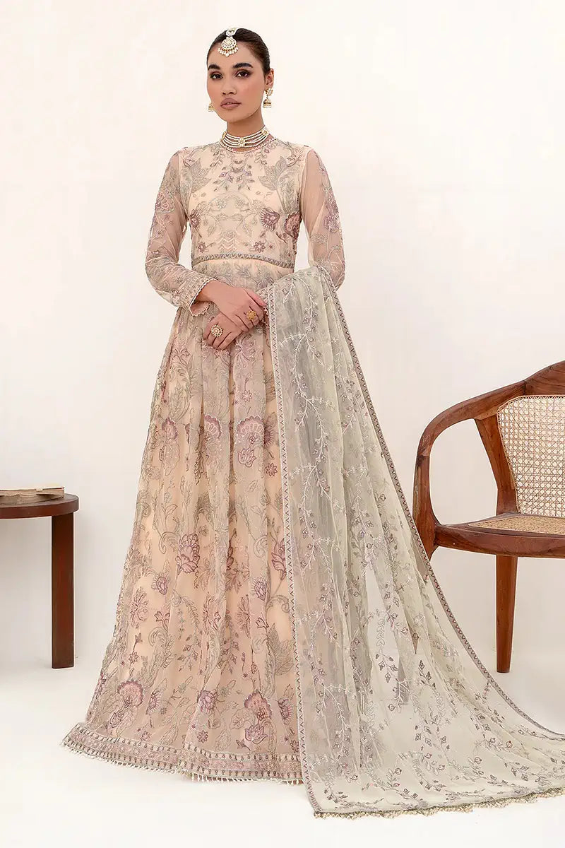 Zarif | Nazneen Formals | ZN 08 ROSERIE - Mirha Collections