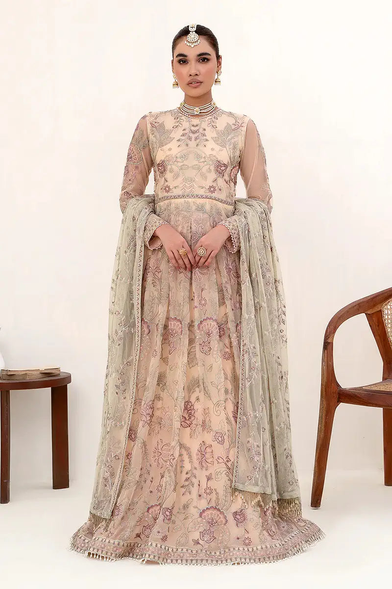 Zarif | Nazneen Formals | ZN 08 ROSERIE - Mirha Collections