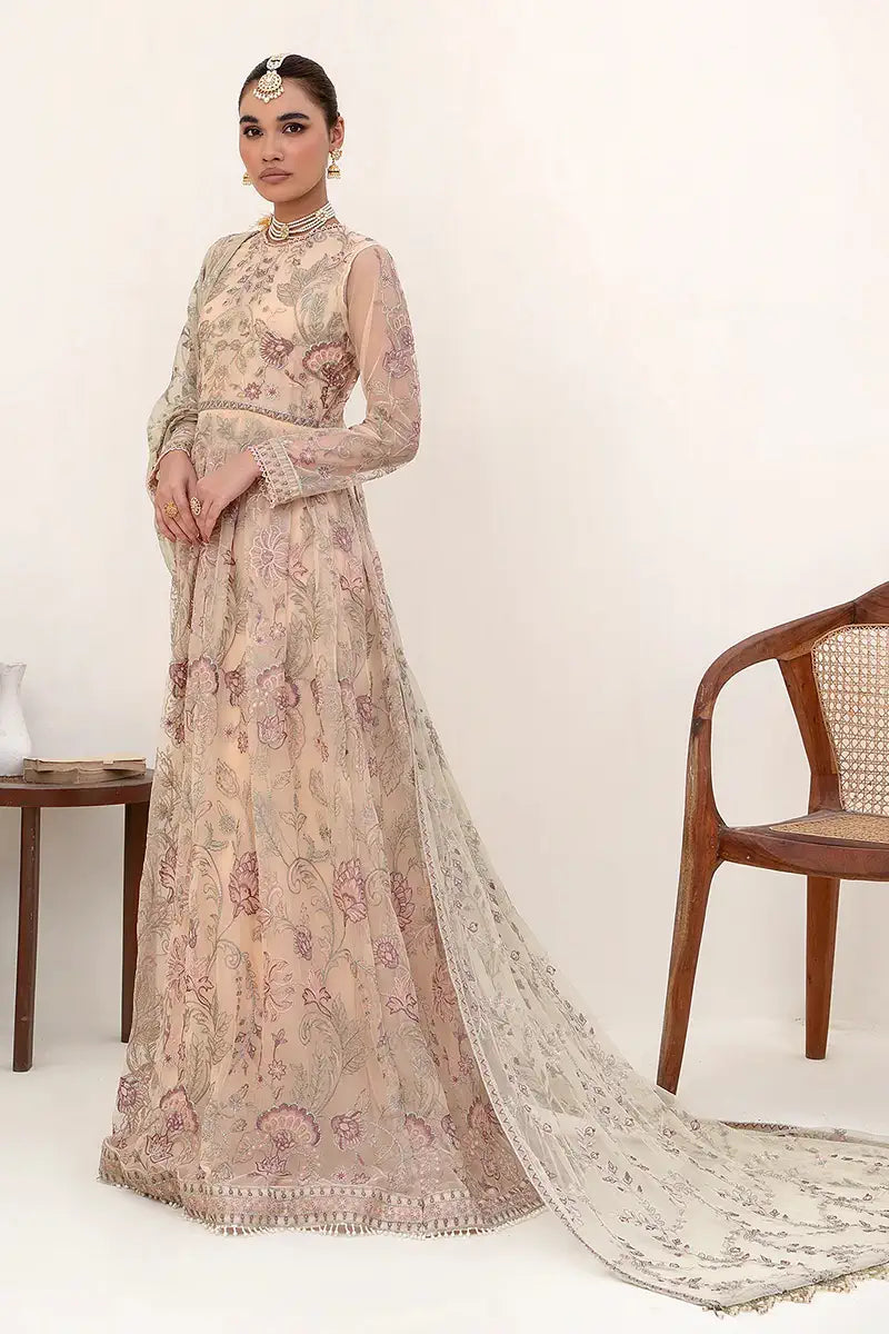 Zarif | Nazneen Formals | ZN 08 ROSERIE - Mirha Collections