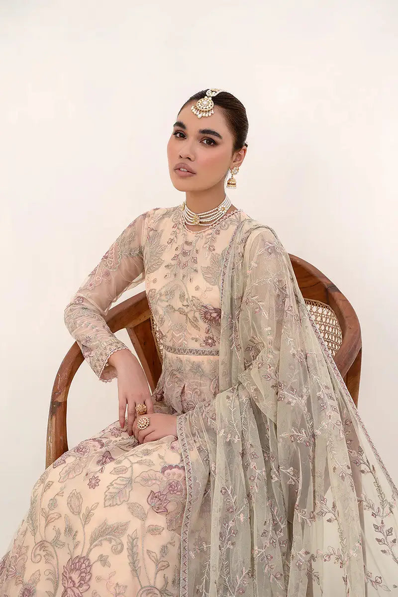 Zarif | Nazneen Formals | ZN 08 ROSERIE - Mirha Collections