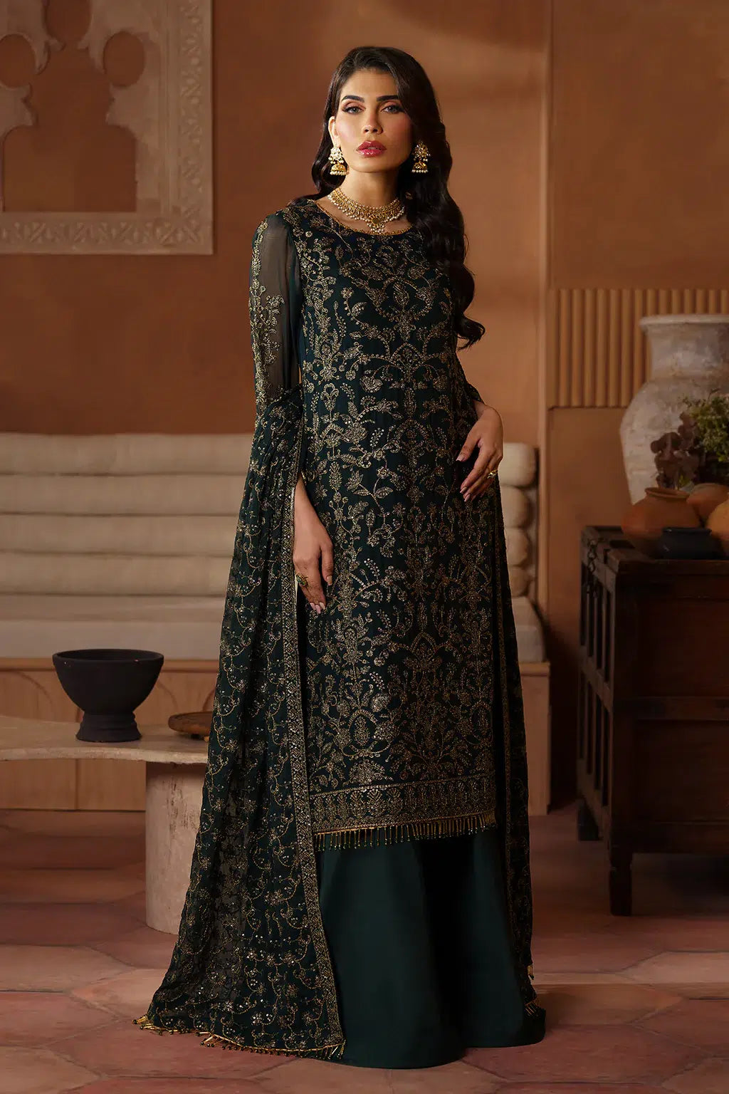 Zarif | Nauroz Festive Formals | ZFN 08 HAMAYAL - Mirha Collections