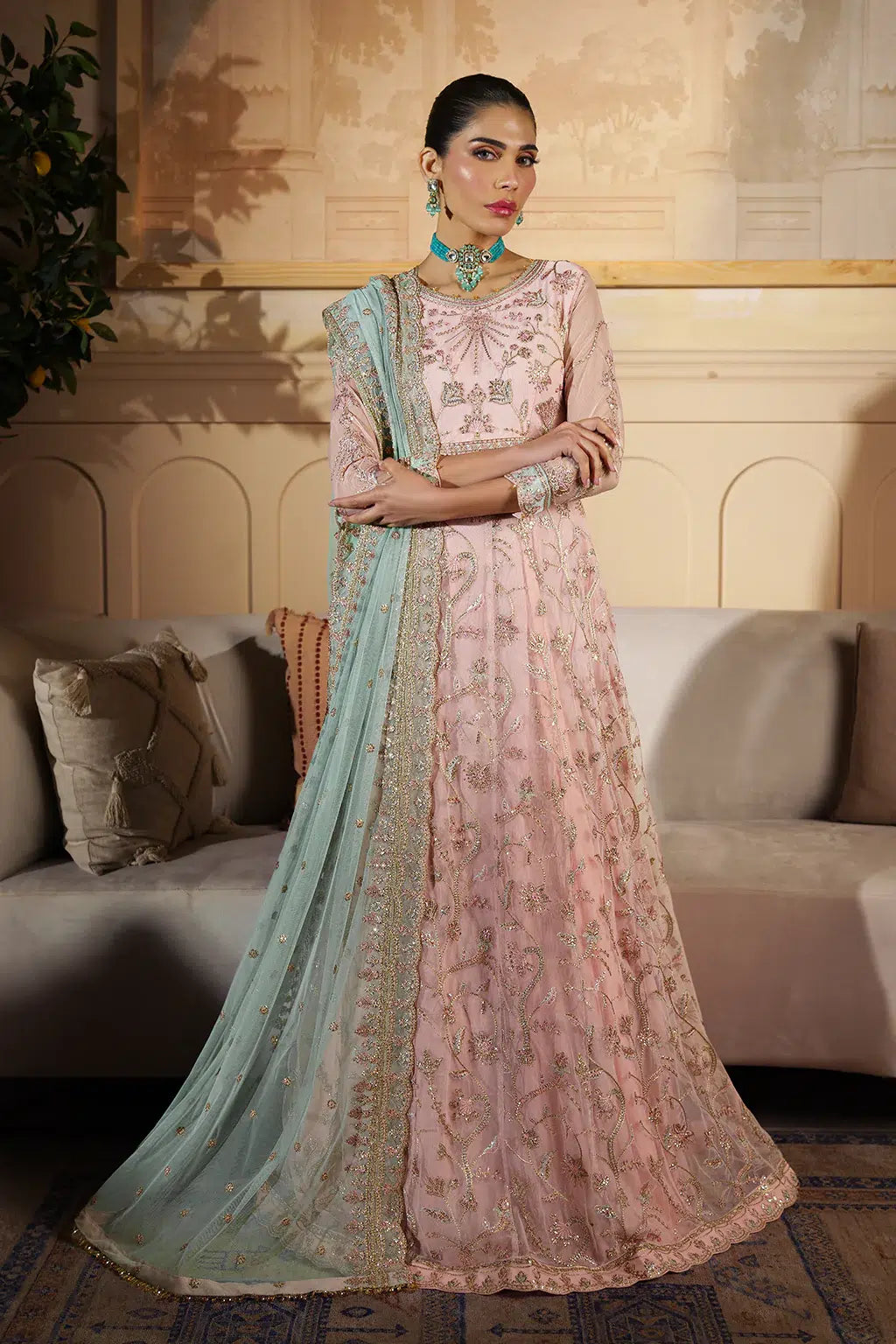 Zarif | Nauroz Festive Formals | ZFN 04 SAMARA - Mirha Collections