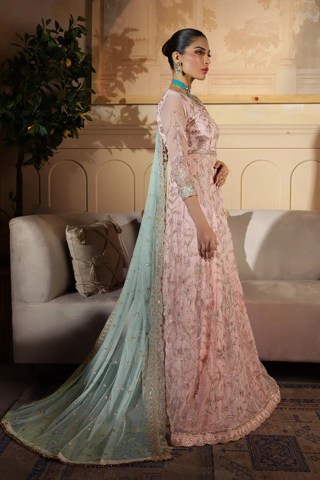 Zarif | Nauroz Festive Formals | ZFN 04 SAMARA - Mirha Collections