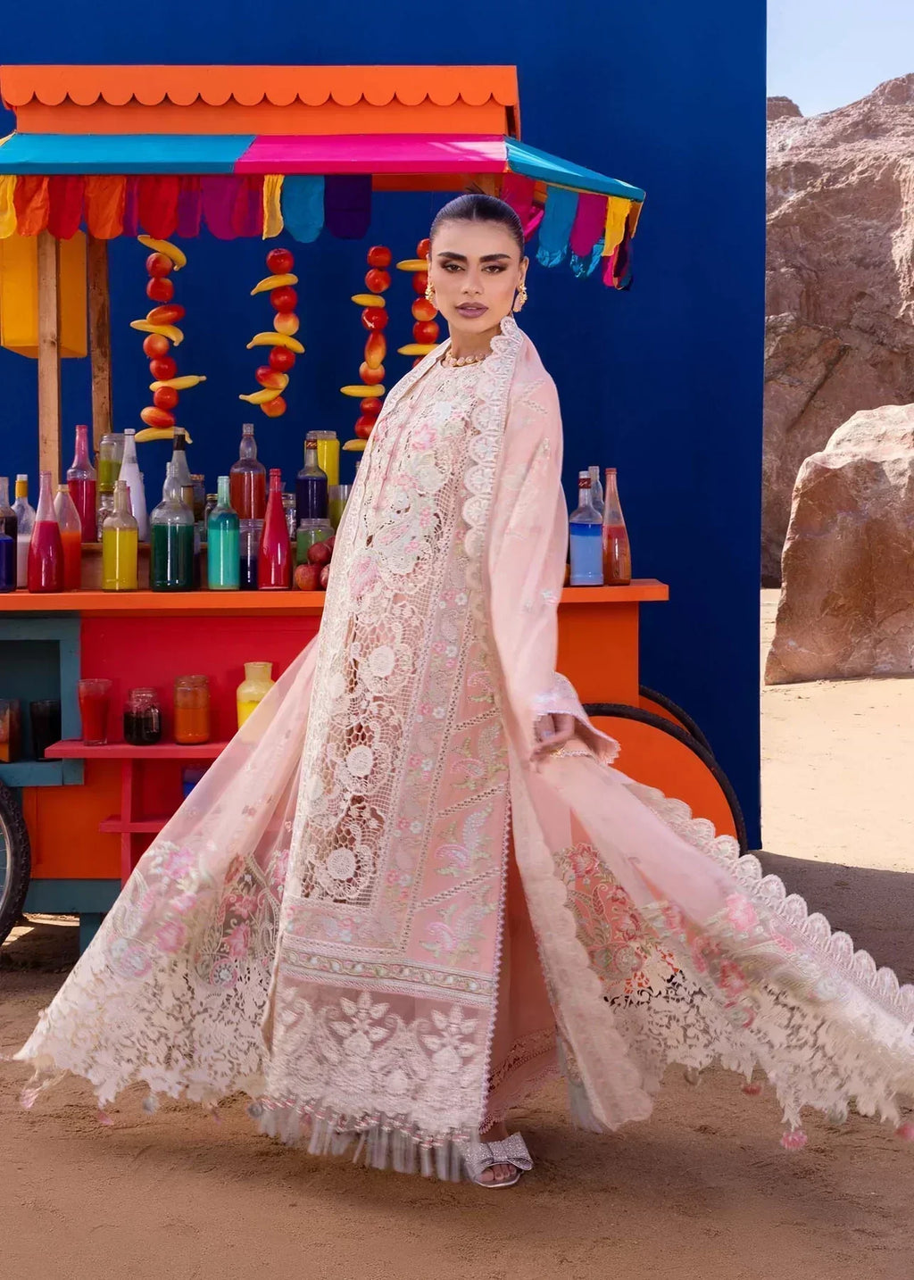 Akbar Aslam | Oasis Lawn 24 | Camellia - House Of Anaya