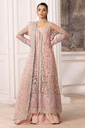 "Mirha Collections Motifz 4935-AHLAM Embroidered Silk Net three-piece luxury suit. Full-length presentation featuring an intricately embroidered silk net shirt paired with silk trousers and an embellished silk net dupatta."